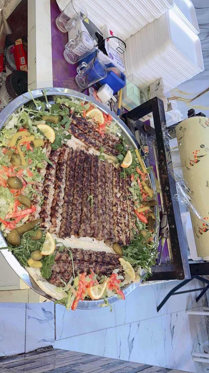 كباب عبدالكريم الحلبوسي
يقدم لكم كل ماهو جديد 
كباب لحم غنم كباب دجاج ذبح كافة مشويات 
اجنحه على تمن احمر 
خلال شهر رمضان مبارك 
نقدم لكم وجبة افطار 
وجبة سحور


**إذا كنت صاحب هذا الإعلان وتريد حذفه لأي سبب، رجاءا أرسل رسالة إلى الدعم الفني**