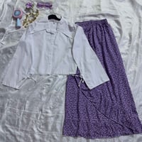 اوتفت صيفي • قميص وتنوره • S-M-L-XL