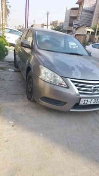 للبيع سيارة نيسان سنترا موديل ٢٠١٦  SV وارد خليجي السيارة  كلها بلادية...