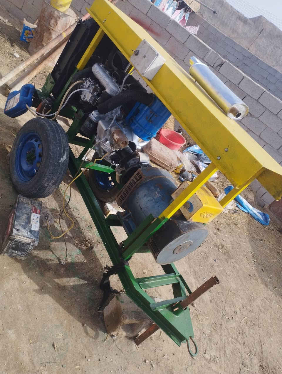 للبيع مولده 2701 مكفوله لا صرف ولا بخار شرط جاهزه للشغل الشراي يتصل مكان ناصريه مولده ملت بيت مامتعوبه 
الشراي يتصل ***********
