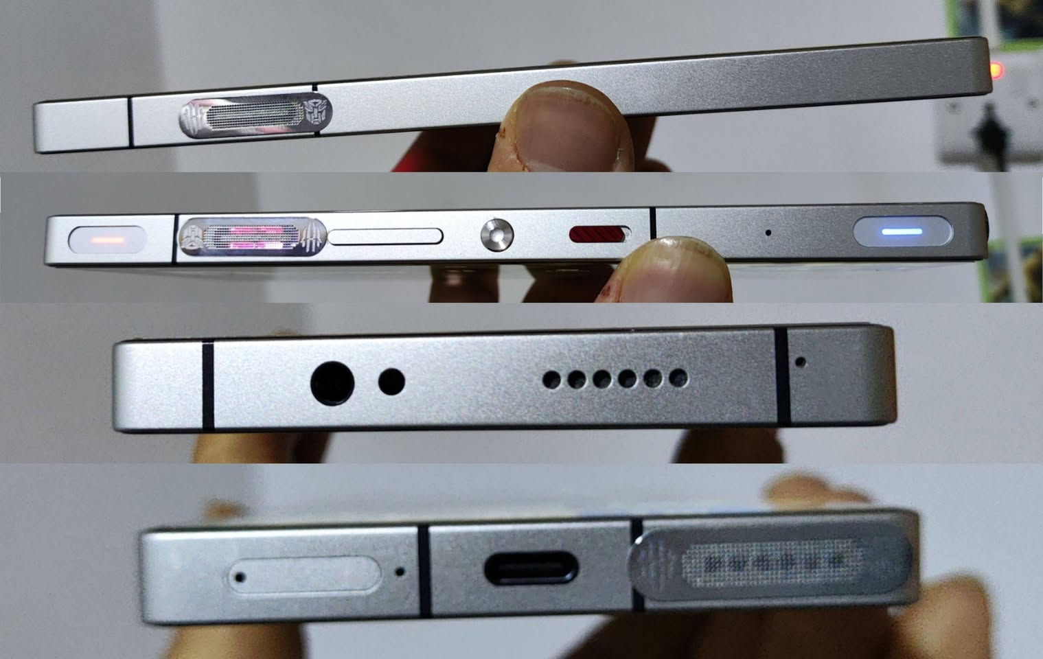 جهاز ردماجك10برو مع كامل ملحقاته كفران كفر معدني و كفر مطاط يحتوي على ستاند و مروحة تبريد 3- مدعمة بالذكاء الاصطناعي تشبك المروحة بالبلوتوث حتى تعطي تبريد عند احتياج المعالج اذا احتاج حرارة تزيد و اذا احتاج قليل تقل
Redmagic10pro 
وحش الاداء و الفريمات و الالعاب يشغل العاب pc نفس ما موضح بالفيديو
معالج: 8eliet
بطارية:7200 تصمد لمدة يومان على توالي(تصفح عادي)
24رام
512 ذاكرة تخزين
شاشة 144hz 
شفتات في الاطراف مثل ما موضح بالصورة تكدر تتحكم بها مثل ما تريد مثلأ اسلاح sks في ببجي تسويه سلاح رش بضغطة مطولة او تعملها ضغطة عادية
شاحن بمقدار 80 م.أ من 0 الى 100 ب42دقيقة
إضائة بكل الالوان تتحكم بها بالإعدادات
نضافة فول شرط ولا خدشة ما تميزه عن الجديد
انا حيل متوازي على سعره ولا جهاز ابد ما بيه قصرة
سعره:💵870الف و بيه مجال للطيبين تواصل معي على وأتساب او خابر برقم ***********.    ***********
مبارك لكل من يحصله
