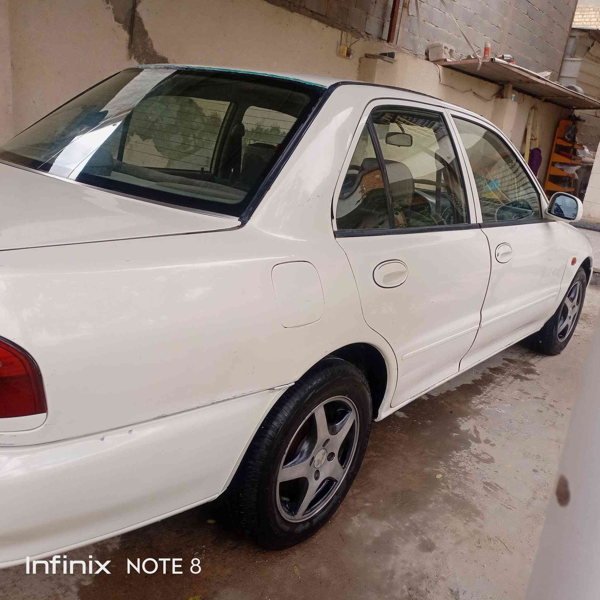 السلام وعليكم براتون موديل 2004 اوتماتيك رقم بابل مكفوله من صبغ وضربه  كير ومحرك جدد حاويه تبريد 
صدر جديد تخم تاير جدد باتري جديد    مكان بابل مشروع المسيب سعر 46 / ***********
