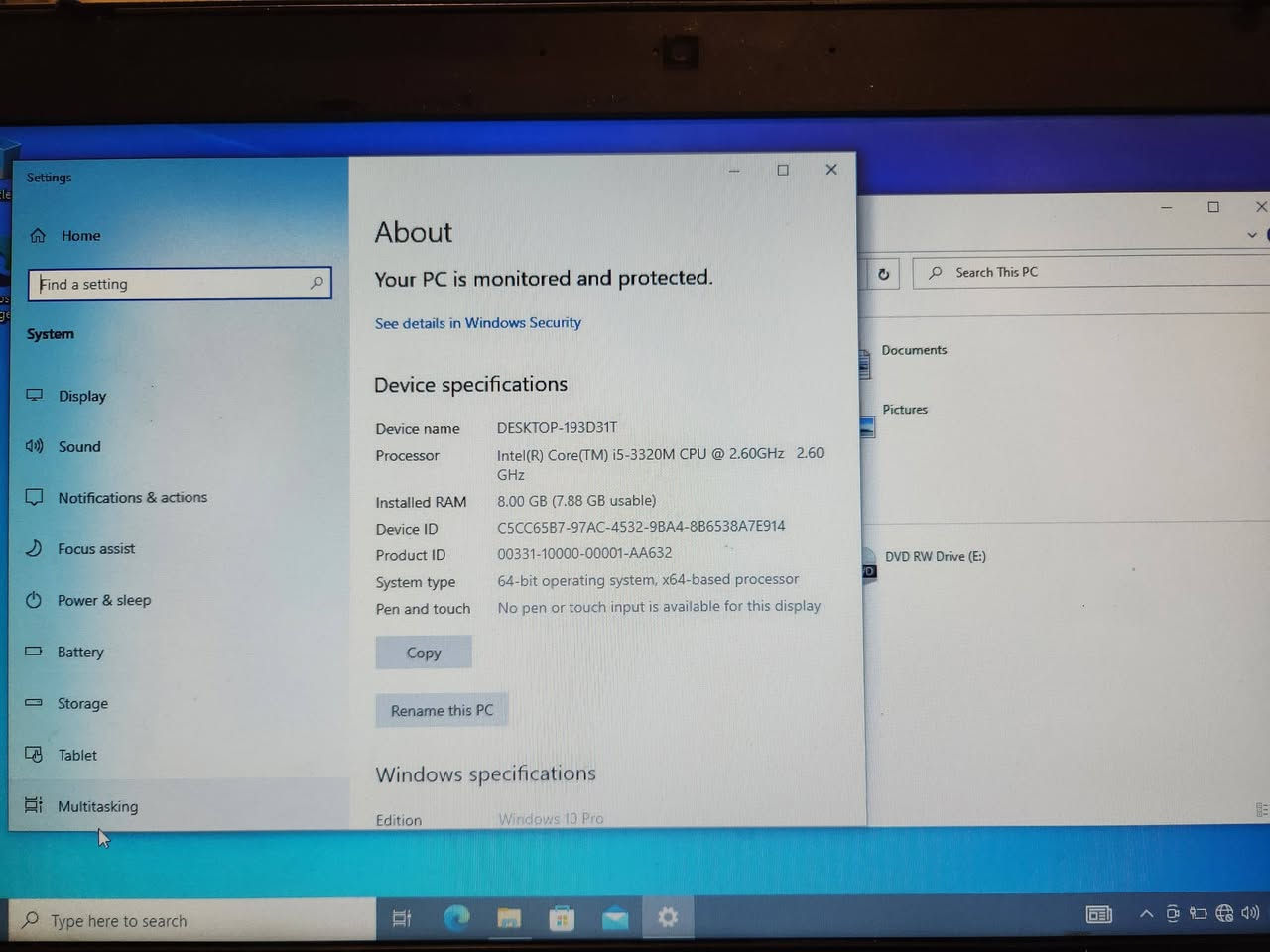 لابتوب hp للبيع
البطارية تحتاح تبديل 
السعر ٩٠ الف


**إذا كنت صاحب هذا الإعلان وتريد حذفه لأي سبب، رجاءا أرسل رسالة إلى الدعم الفني**