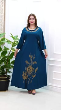 دشداشه كشمير • ستراس • مقاسات 2XL-5XL