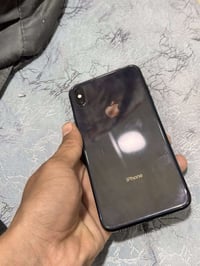 ايفون اكس ماكس جهاز مبدل شاشه جي اكس بي طبع ذاكره ٢٥٦ بطاريه😱٨٠٪؜نضافه...