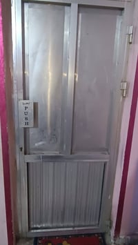 بيبان المنيوم • سنك متر وربع • كاونتر خشب