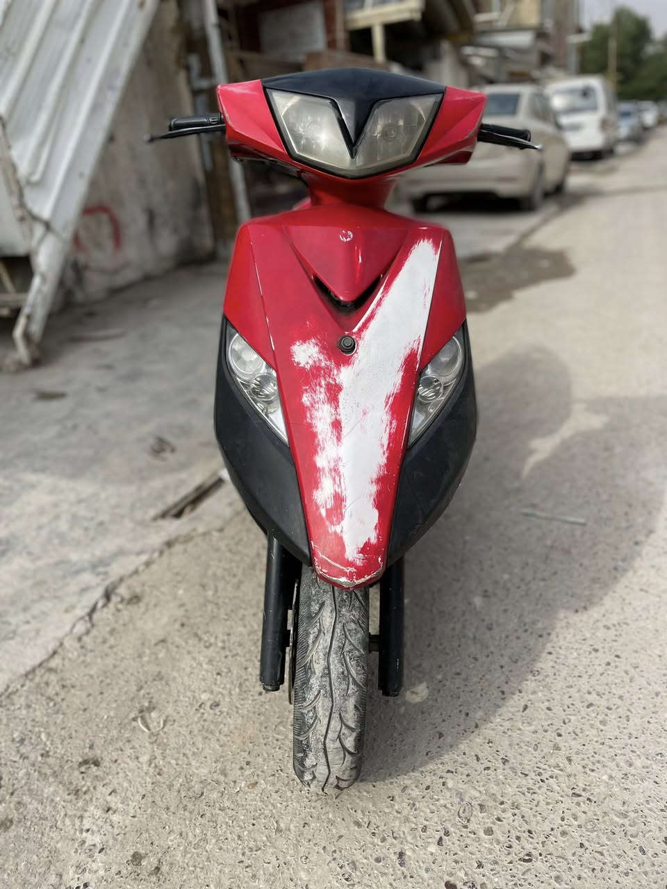 ثعلب للمراوس ب دراجه أيراني دراجه مرتبه كفرات ختم واحد اصلي املح ملحقاتها كامله من هندر و باقي الملحقات كهربائيات شغاله وبسبب دراجه متروكه أبيع طافيه دراجه عوزها دكمه سلف و كلج امامي بس مكاني بغداد الشعب التواصل خاص لو ***********
