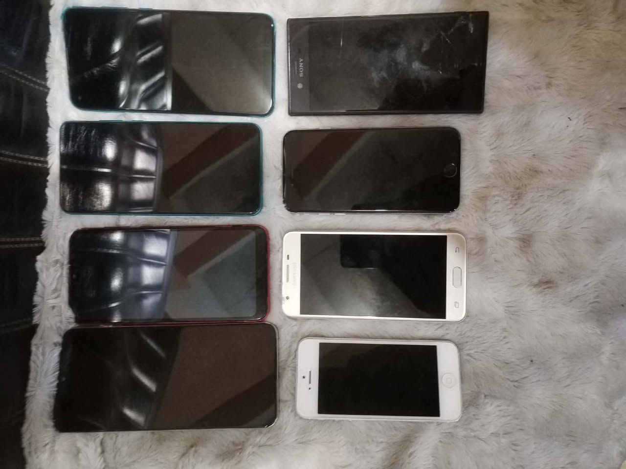 اجهزه للبيع كلهن شغالات وتمام كل واحد وسعره 
سامسونك m11 ذ ٣٢ السعر ٣٥
هواوي y6p ذ ٦٤ السعر ٤٠
هواوي y7 ذ ٦٤ السعر ٤٠
ريلمي c53 ذ ١٢٨ السعر ٧٠
سوني بي فطر ذ ٣٢ السعر ٢٠
ايفون ٦ ذ ٦٤ السعر ٣٥
كلكسي y5 برايم السعر ٢٠
ايفون ٥ اس ما مفتوح السعر ١٥ الف
مكاني بغداد حي الامين *********** بغداد, العراق
