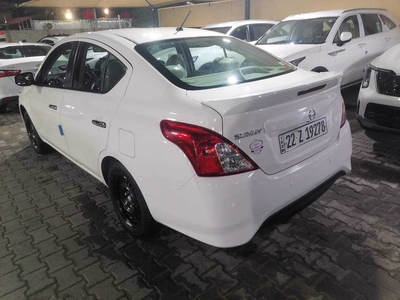 سلام عليكم نيسان صني موديل 2026 أربيل مصري ماشيه 6الف. 4 جام كهربائي شاشه كامره خلفيه. قطعتين تبريد. تحكمات جهتين. مكفوله كفاله عامه معروضه 135 وبيها مجال. اتريد وكاله امداور عليه مكانها كربلاء رقم موبايل ***********
