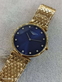 لونجين …. Longines  الحركه : كوارتز  المواصفات :  وارد اوربي بكامل الم...