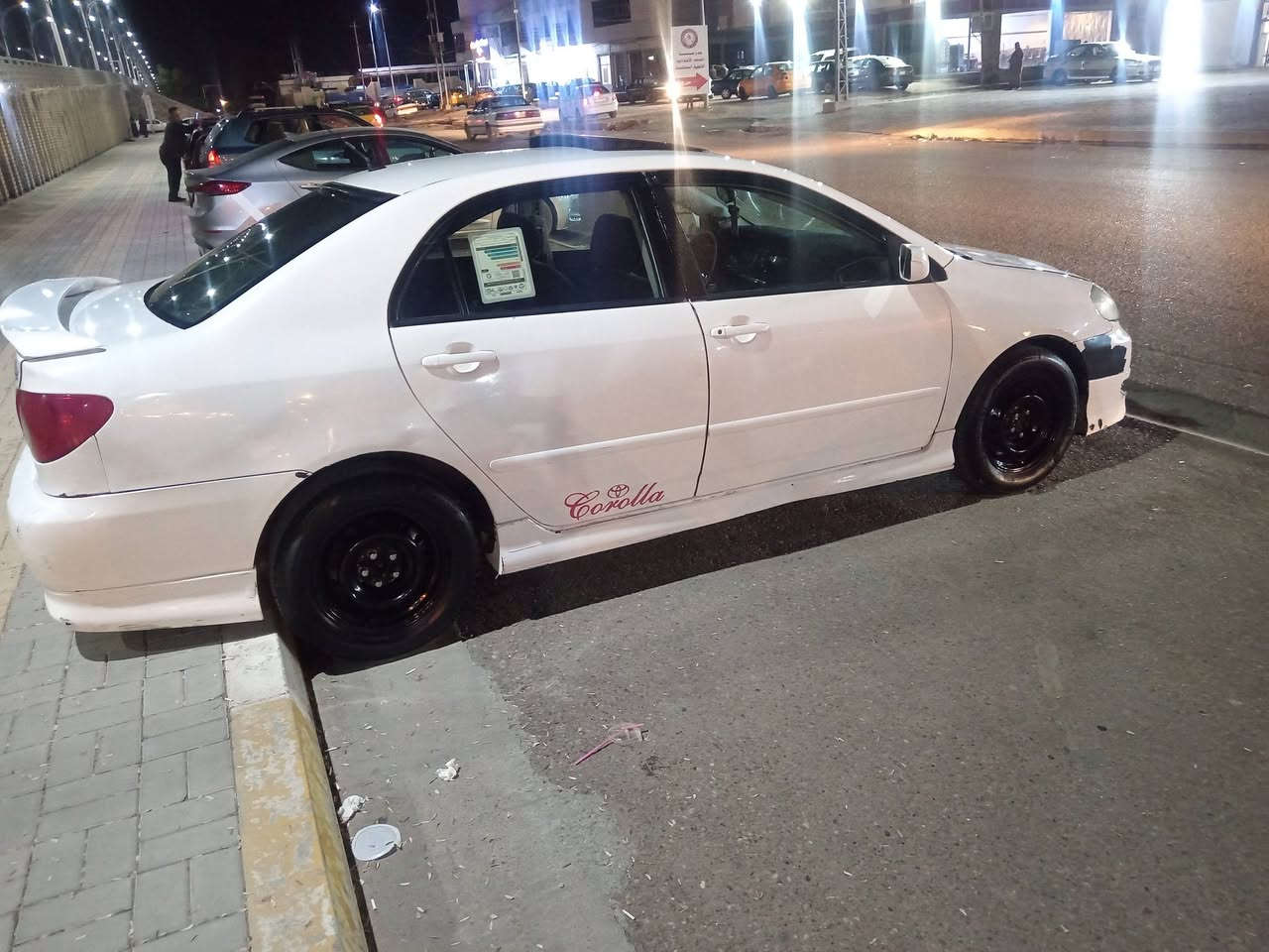 السلام عليكم ورحمة الله وبركاته
كورلا نحلة ٢٠٠٨ وارد أمريكي
٣ قطع بيها جاملغات امامية وبنيد
السعر ٨٥$
مكاني الفلوجة
***********
***********
