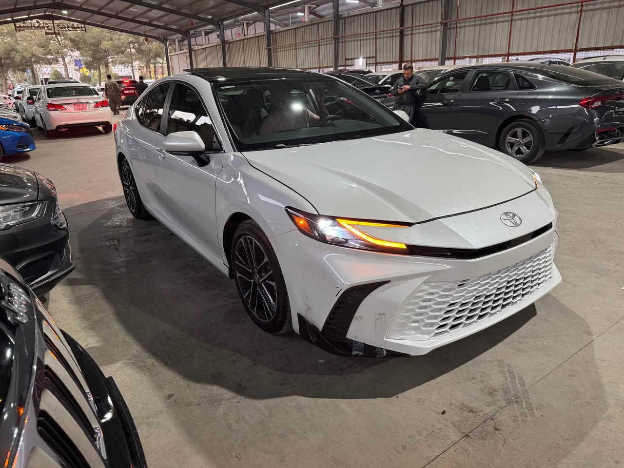 تیۆتا کامری ٢٠٢٥ xle ئەمریکی هایبرێد تەنها بۆنیدی بۆیاغە  و ١٠هەزار رۆشتووە ژمارە کاتی کاتیەکەی نەشکێنراوە نرخی 258 گەڵا ئەویش ژمارەی شاسیەکەیەتی4T10AACK8SU068409 
 *********** كالار, السليمانية
