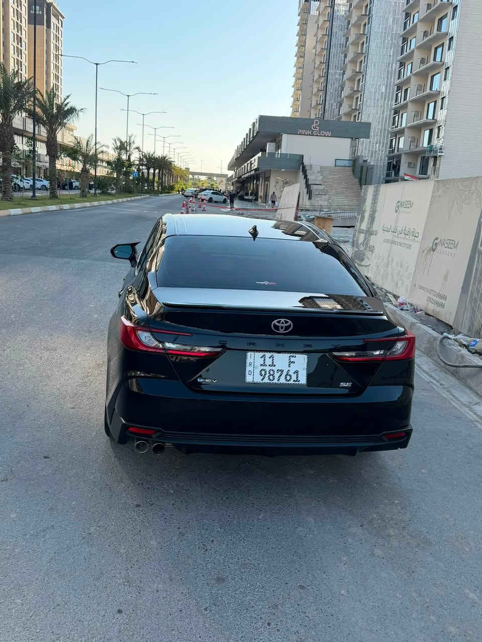 السلام عليكم
للبيع كامري 2025 هايبرد وارد امريكي 
حادث بنيد+ جاملغ  رقم بغداد بأسمي 
مواصفات se 
#السعر 180$
شاشة وكامرة 
رادار امامي وخلفي + جوانب 
اشاير بالمري
تبريد قطعتين 
كشناد جلد + كشن كهرباء 
مودات قيادة 
رادار قرأة الاشارات المرورية 
توقف ذاتي عند الاقتراب 
شفتات ستيرن 
عدادات ديجتال 
شحن واير ليس 
ويلكب 18 
مكان السيارة بغداد 
للاستفسار ***********
