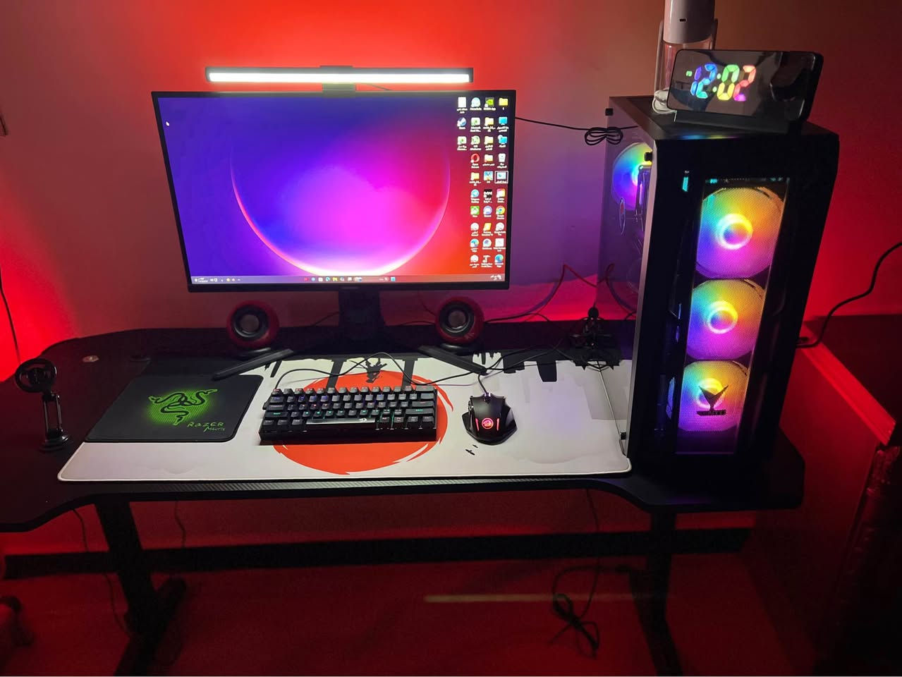 🔥 PC Gaming كامل للبيع مع ملحقاته 🔥

🔹 المعالج: Intel Core i5-12400F (جيل 12)
🔹 المذربورد: MSI Pro H610M-S DDR4
🔹 كرت الشاشة: NVIDIA GeForce RTX 3060 12GB
🔹 الرام: 16GB DDR4
🔹 الخزن: SSD 1TB
🔹 الباور سبلاي: FSP أصلي
🔹 النظام: Windows 11 Pro
🔹الشاشة: Samsung Odyssey G3 27”
• 144Hz
• 1ms
• Full HD

🎮 يشغل جميع الألعاب الحديثة على إعدادات عالية
🎬 مناسب Gaming + مونتاج + تصميم

🎁 الملحقات:
⌨️ كيبورد Redragon
🖱️ ماوس Redragon

❄️ الجهاز نظيف واستعمال شخصي وما بي أي مشاكل

💰 السعر: مليون600

1600الف

كامله مع ميز  وكرسي كيمنك   

نضيفه مامفتوح بيها اي شي البصرة, العراق


**إذا كنت صاحب هذا الإعلان وتريد حذفه لأي سبب، رجاءا أرسل رسالة إلى الدعم الفني**