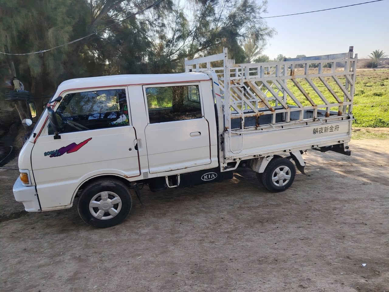 كيا دبل قماره 96 سيارة جديدة وجاهزه بمعنى الكلمة
رقم قادسيه انكليزي سنويه ال30 محرك كير اكسل شاصي كفاله عامه كهربائيات دوشمه كله جديد السعر 58 وبيه مجال اتصل على الرقم ***********
