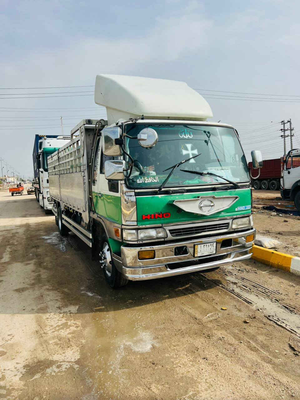 سلام عليكم ،،،هينو انكر للبيع،طخم تاير 19ونص  طخم وياله سبيرات عدد2تانكيات،كاز،عدد2 شاصي 6وربع بلاد سبرنك هواي،امامي وخلفي مكينه حاويه 80خطين لاصرف ولابخار اكسل سوبر كير سوبر،حداديه بريك اكلج كلو جديد تبريد ثلج رقم بصره مداور ثاني يوم علامه ضويه هورن براد
سعر 250وبيه مجال ،،،،***********
