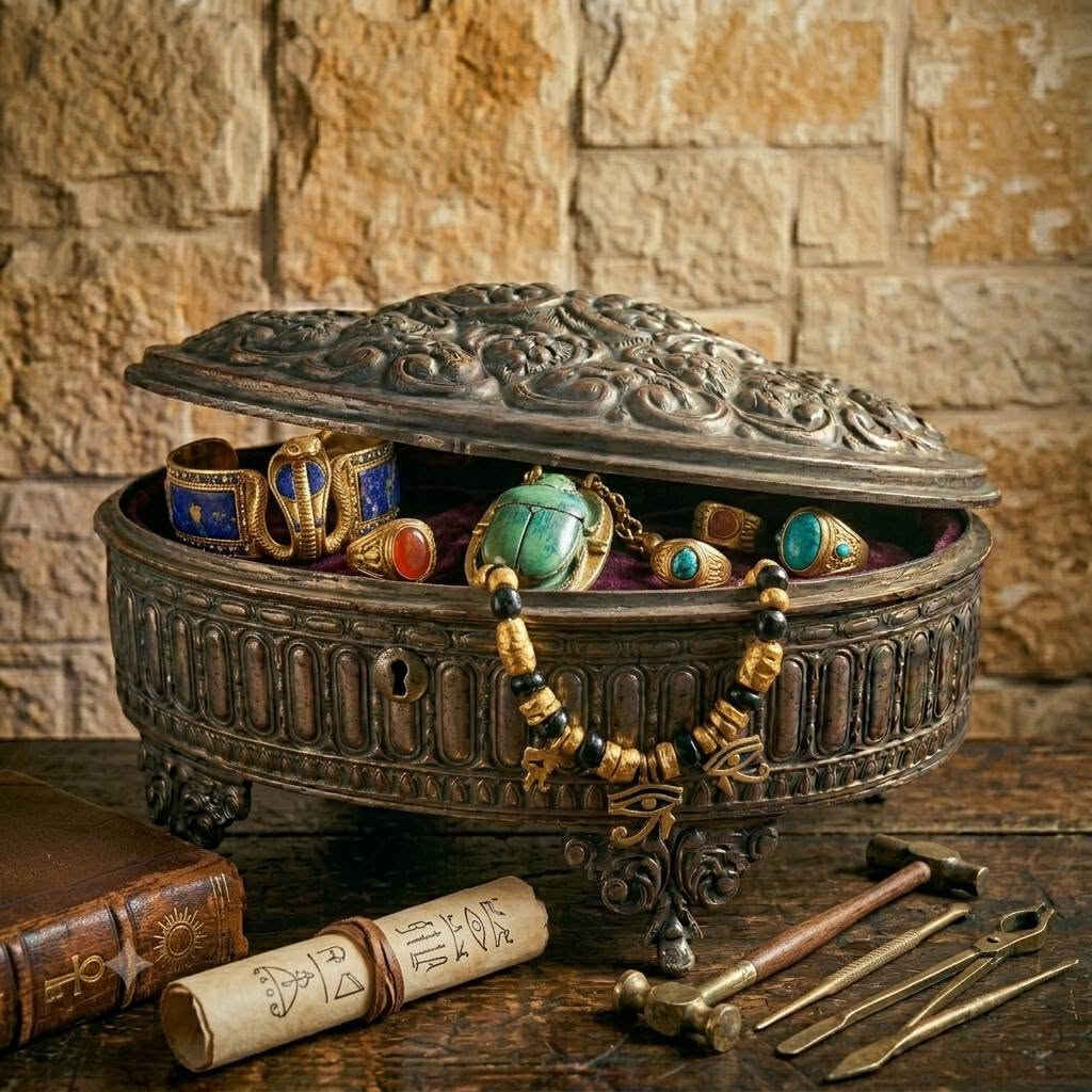 صــــــلوا ؏ الحبيب " םבםב " ﷺ.. ⁦♥️⁩
﷽

#Masterpiece ✨
 
#لعشاق روائع و عتاقة الزمن الجميل 💕 
#شكمجيه نحاس روباسيه قديم جدااااا ✨ 
طلاء فضه _ بحاله عتيقه جداااا
أربعينات او خمسينات القرن الماضي تقريباً ✨ 
تفاصيل مبدعه موضحه بالصور ✨
بدون تلميع _ بدون عيوب نهائياً
بالبطانه الآصليه ينقصها فقط المفتاح الخاص بها ✨ 
#مقاس_كبير_بيضاوي
26 سم ✖️ 20 سم✨
إرتفاع 14 سم ✨
#وزن_إسترشادي 950 gm
#بسعر_مميز و مخفض جدااا لآول حجز 🍁


**إذا كنت صاحب هذا الإعلان وتريد حذفه لأي سبب، رجاءا أرسل رسالة إلى الدعم الفني**