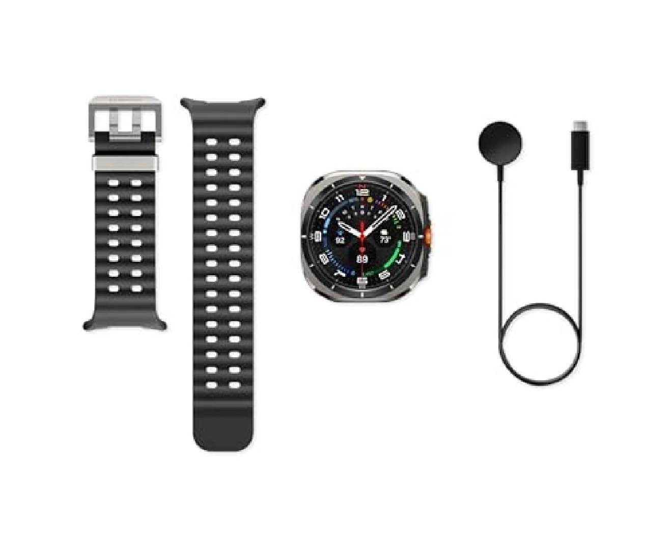 Galaxy Watch Ultra 47mm (2024) Black
وەک نوێ زۆر کەم بەکار هاتووە. 
کارتۆن و شحن و قایشی ئەسڵی لەگەڵە. 

تەنها ٦٥٠،٠٠٠ دینار

***********
*********** حلبجة, السليمانية
