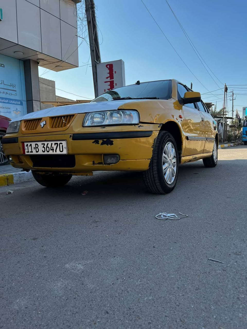 سلام عليكم سمند 11 محرك فرنسي 1800 محرك وكير مكفولات  *********** سعر 32 وبيهه مجال حك الجيه بكاني البياع الري
