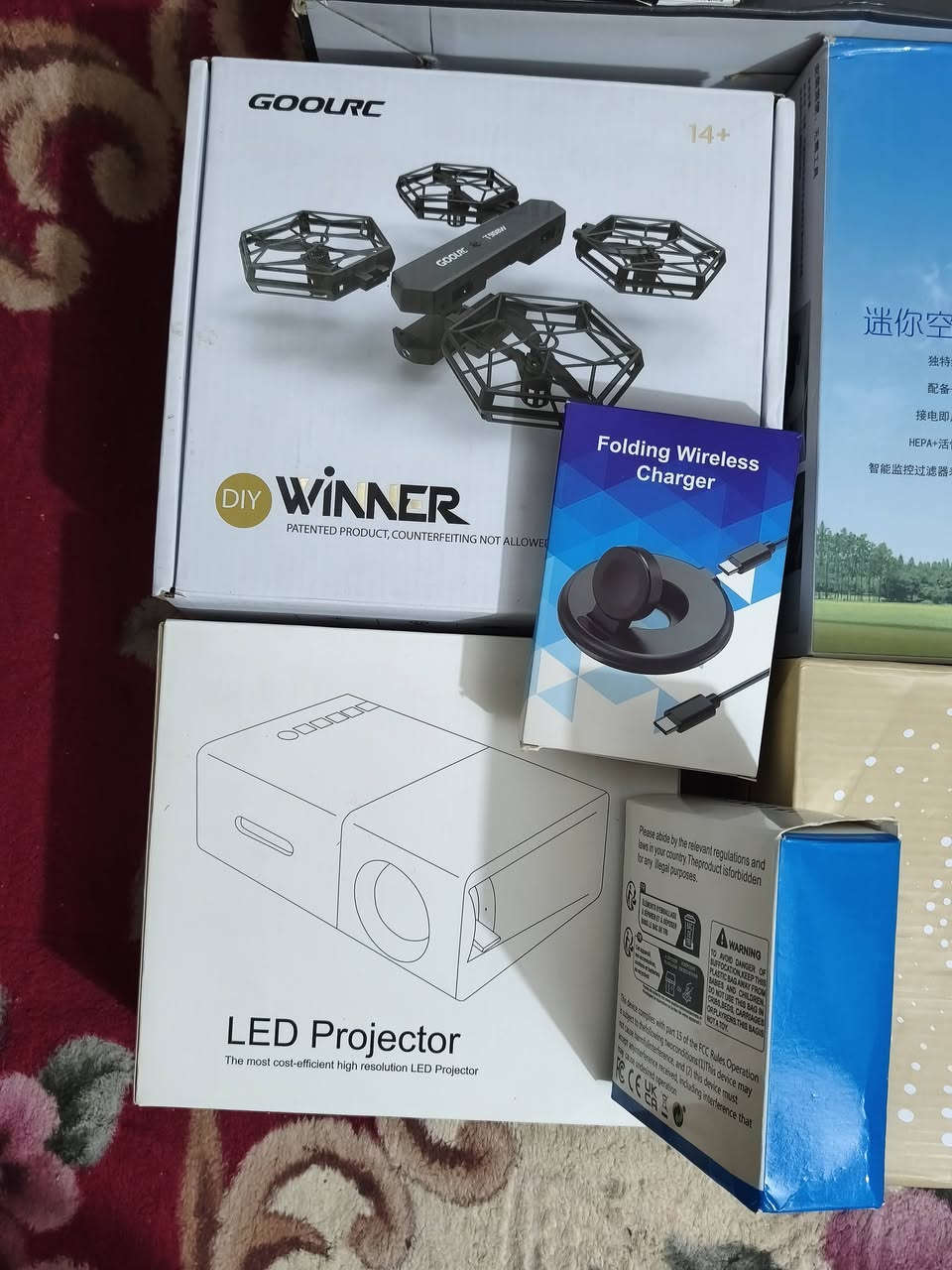 شلعة للبيع
السعر ٥٠ مع التوصيل
كابسة اكياس 
داتا شو عدد 2
درون 
مكينة حلاقة
كامرات سرية عدد2
كامرت مراقبة عدد 2
شاحن لاسلكي 
منقية هواء سيارة


**إذا كنت صاحب هذا الإعلان وتريد حذفه لأي سبب، رجاءا أرسل رسالة إلى الدعم الفني**