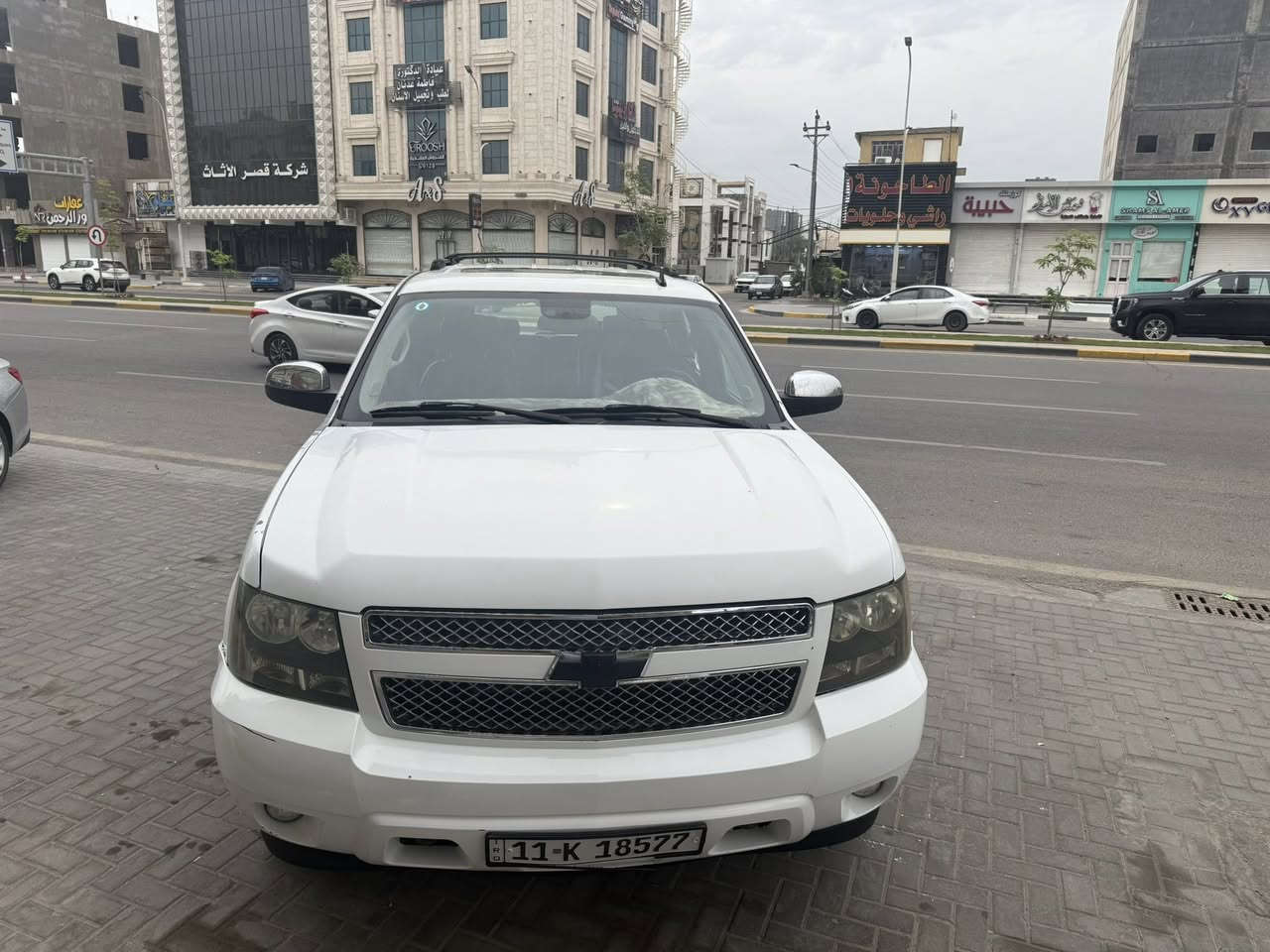 للبيع تاهو وارد امريكي موديل 2013 حادث خفيف جدا صبغ جزء مــن الجاملغ الخلفي فقط سيارة LTZ محرك 5300 السيارة جاهزة بدون نقص السعر 21000$ 
للاستفسار   ***********
