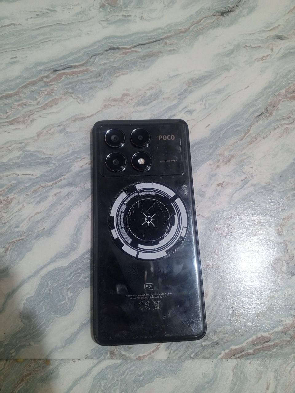 بوكو x6 برو 5g الغني عن التعريف 
512 جيجا بايت
120 فريم 
دبل خط
شحن سريع 67 واط
السعر 325 وبي مجال 
مكاني بصره معقل رقمي 
*********** البصرة, العراق
