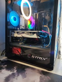 بيسي للبيع • كمبيوتر مكتبي • تجميعة العاب • معالج i7 7700 • رام 32 جيج...
