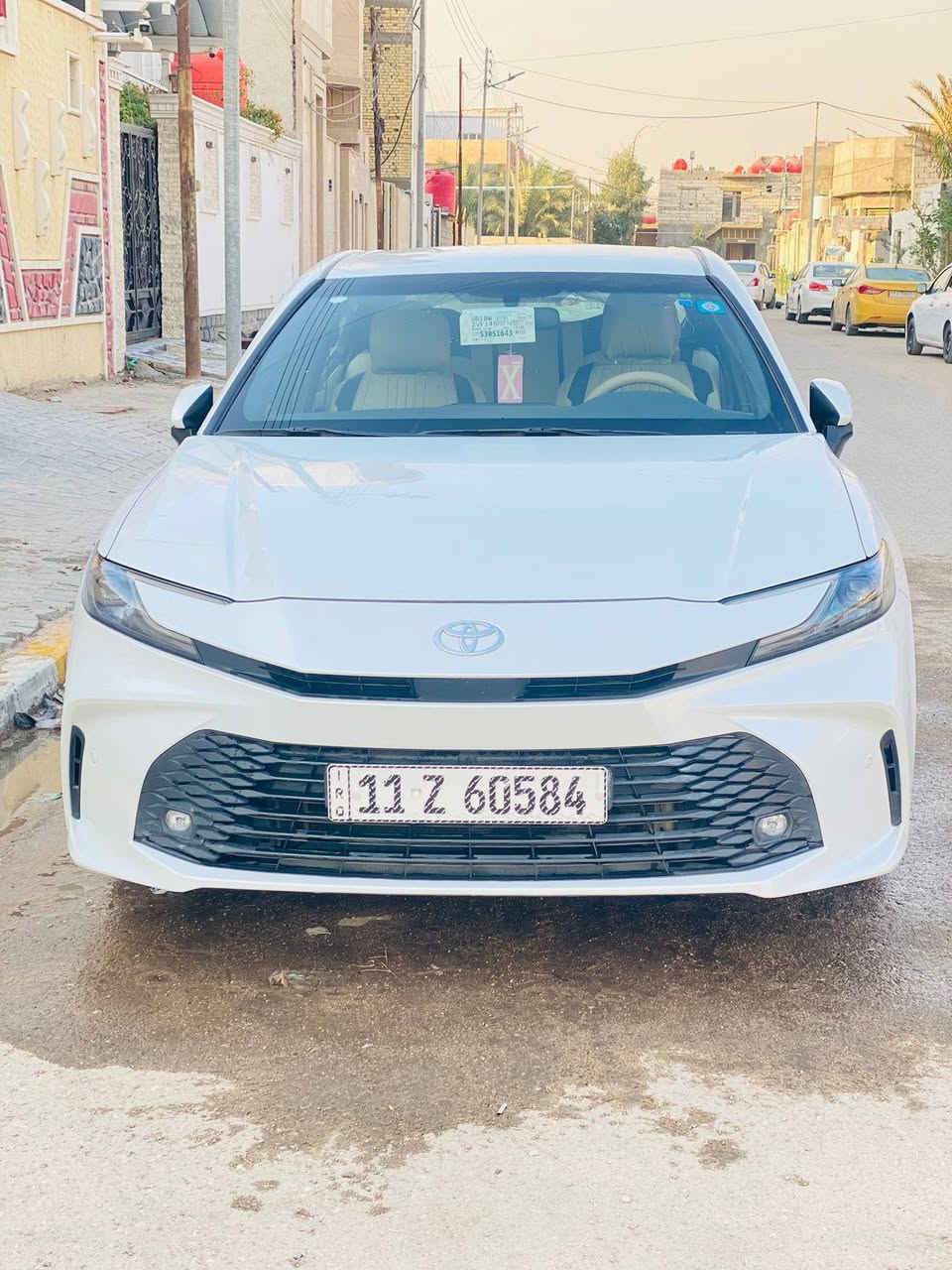 السلام عليكم
سياره كامري موديل 2025 هايبرد نص فول 
وكاله عبد الطيف جميل 
السياره مطلوبه للمصرف مقترض وكفيل نفس البيت 
وكاله ثاني يوم 
السياره ماشيه 8الاف مكفولة من الشخط 
اللاستفسار الإتصال على الرقم التالي 
***********

