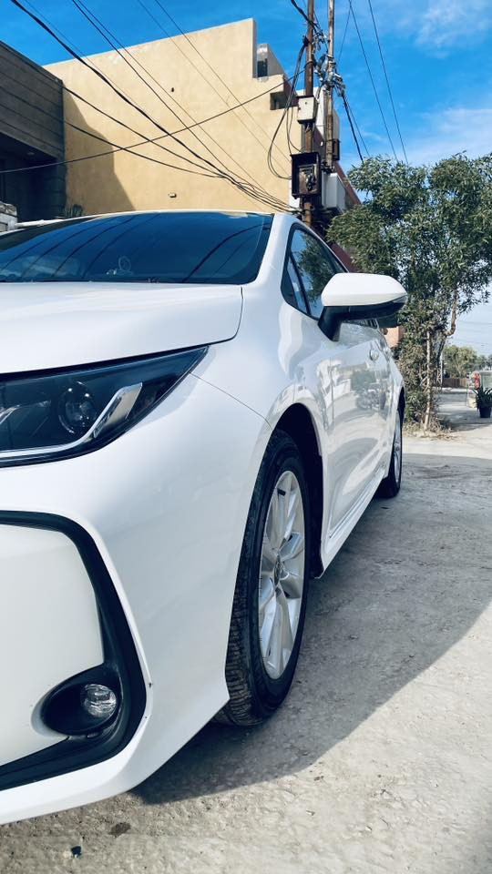 كورلا شكل الخليجي  فول مكفووووله من كل  النواحي 

2025

 ماشيه  12500 الف 

ا مواصفات  للكورلا 

كراسي عادي.  

كشن جلد بلاد=

* بصمة تشغيل

* بصمة ابواب

* فتحة سقف

* داخل جلد اصلي اسود

* رادار امامي

* كروس سرعة

* تحديد مسار

* تحكم مقود

* مري كهرباء

* تبريد قطعتين

* شاشة + كاميرا

* اوتو هولد

* هاندبريك بصمة

* دشبول الكتروني

* ايرباك عدد 10

* لايت زينون

* لايت عدسة

* ويل كب

وباقي المواصفات 
السعر 158   
  رقم بغداد.   عادي. مراوس.  برقم شمالي 
***********
