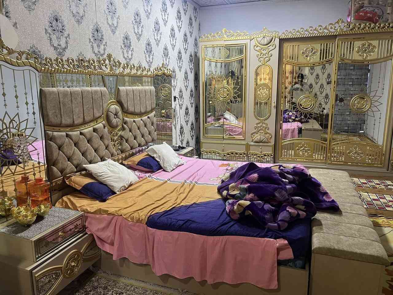 غرفة نوم تركي ثقيل نظام دمياط المصري درجة اولى ضمان شركة مستخدمه نضيف كلش 10 قطع ام التاج للبيع للاستفسار 
*********** عنوان بغداد العبيدي
