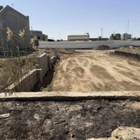 قطعه ارض مساحتها 200متر مربع طابو زراعي تقع على شارع 30المجسر المؤدي إ...