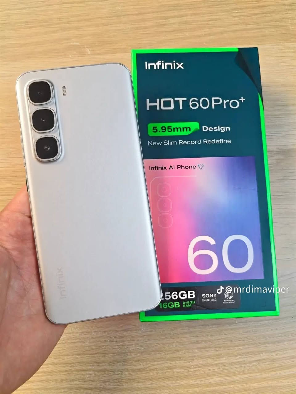 السلام عليكم عندي هاذ الجهاز اريد اراوسه ب دراجه نضيفه اذا اكو nfinix Hot 60 Pro+ 8/256gb Helio


**إذا كنت صاحب هذا الإعلان وتريد حذفه لأي سبب، رجاءا أرسل رسالة إلى الدعم الفني**