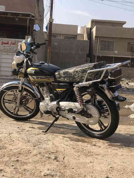 سلام عليكم دراجة ايراني 5 كير مكينه مامفتوحه مديل 2024 دراجه حلوه نضيفه شوفت عينكم مامتعوبه اوراق كاملات بس ترقم سعره 650 مكاني بغداد راشديه ***********
