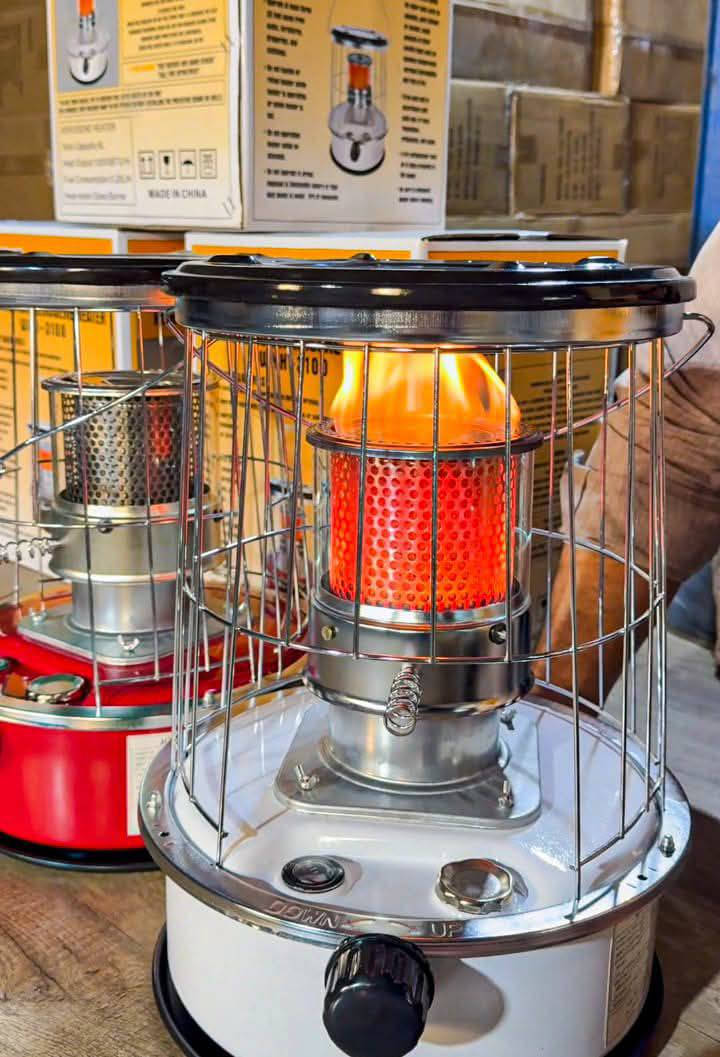 صوبة نفطية سامكس 🔥
خزان 5 لتر يكفيك ساعات طويلة 
نظام امان متطور تنطفئ عند السقوط 
تنزيلات 50 الف بعد شهر ب 90 ماتحصلها
يوجد توصيل لكافة انحاء العراق 
***********
