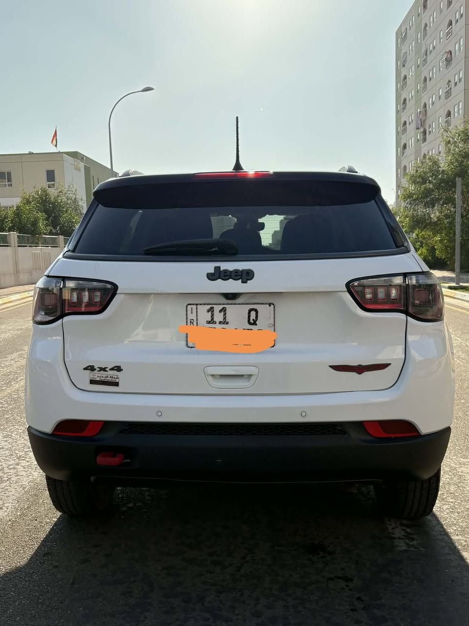 السلام عليكم
سيارة للبيع او مراوس 
جيب كومباس فئة Trailhawk
الموديل: 2022
الحالة: صور الحادث موجودة
سونار: موجود
حجم المحرك : 2400
رقم  : بغداد 
المكان: مجمع بسماية
السعر 165 وبيها مجال 
للاستفسار التواصل خاص
***********
