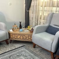 تخم قنفات 8 مقاعد اخو الجديد خشب زان ماخذي ب بمليون ونص  رايدي ب 850 ا...