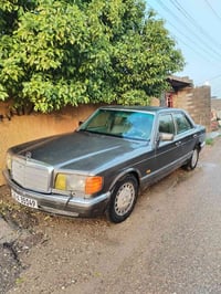 مرسدس 91مديل رئاسي سياره مكينه كير كله شرط الفحص مكينه محور تبريد شغال...