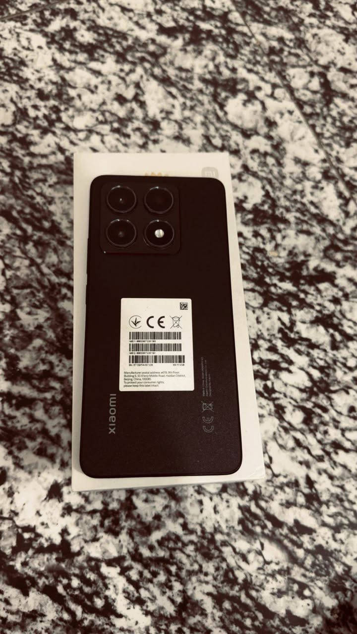 xiaomi 14Tشاومي ذاكرة 512 جهاز غني عن المواصفات 
الشراي ***********
