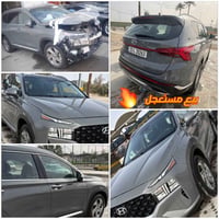 هيونداي سنتافي 2022 أمريكي ( بيع مستعجل)  ماشية 38 ألف محرك 2.5 كشنات ...