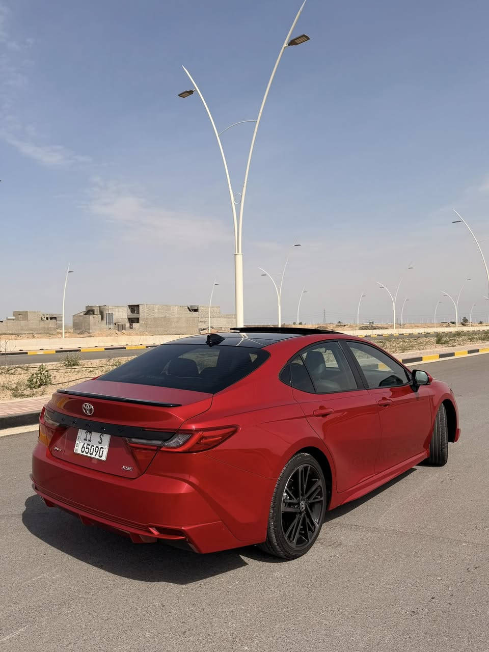 Toyota camry xse ❤️
للبيع فقط بدون مراوس!!

موديل :2025 

الون :احمر متغير
الممشى : 9 الف فقط 
حجم المحرك : 2500هايبرد

الفئه :xse 
: المواصفات 

- بنوراما
- كشنات جلد
- ⁠كشنات تدفئه 
- شفتات ستيرن
- ⁠ستيرن تدفئه
-نقط عمياء 
-تشغيل عن بعد
-تبريد قطعتين
-كشنات كهرباء 2
-شاشه جبيره 
-شفتات ستيرن
-ويل 19 بلادي
-ترحيب ابواب 
-كامره اماميه 

وباقي المواصفات المعروفه 

رقم بغداد بسمي الشخصي 

حادث السياره / صبغ بدعاميه نفسه ممبدله وتعديل pdr بالبنيد راديترات شركه تبريد بلادي لايتات اصليه بدون ولا ايرباك صفاحه موس صور حادثه واتساب !!

السياره جاهزه بالكامل معايزه برغي نو مسج و بشرط السونار

السعر 257 بيه مجال للشراي  حك الجيه

رقم الهاتف الشراي يتصل ***********
