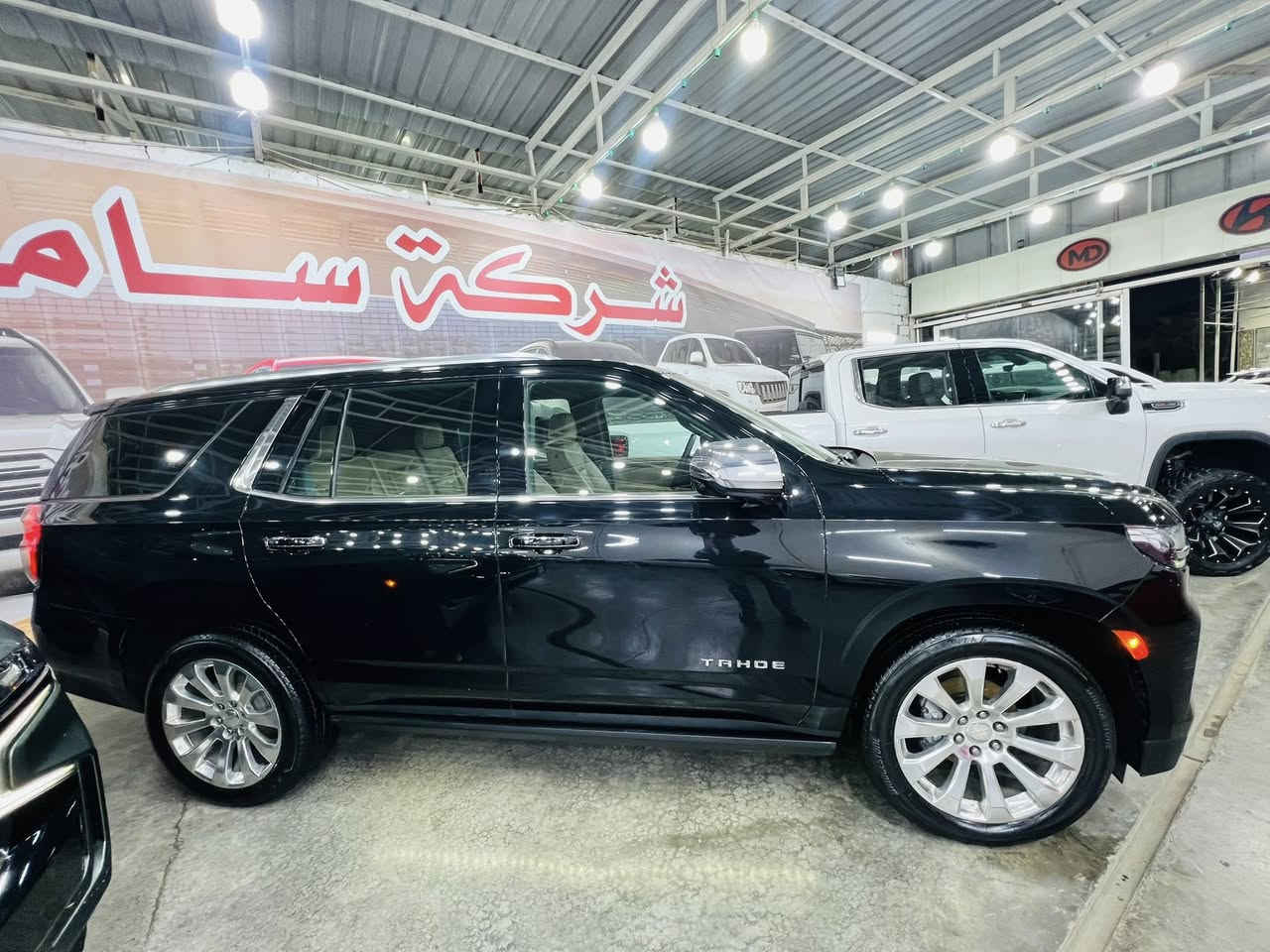 السلام عليكم 
 للبيع تاهو 
موديل (2022) بريمير 
 السيارة خليجية  وكالة المنصور علامة ضوء القمر
فوووول مواصفات 1//1
رقم بغداد سنوية ورقم وهزة جديدة 
تحويل ثاني يوم م ***********
 
1_بانوراما 
2_ لايتات زينون LED 
3_ داتا شو  وسط
4_ كشنات جلد تدفئه وتبريد  
5- علامه ضوئيه 
6_ شحن لاسلكي 
7_ عدد البصمات 5 
8_ شاشات خلفية 
9_ دوسات كهربائية 
10_ نقطة عمياء بالمري 
11_ تحديد مسار
12_ الصندوق كهرباء 
13_ حساسات خلفية وامامية 
14_ كامرات
15_ نظام صوت بوس
والسيارة بعد بيه هوايه مواصفات والبريمير معروفه مواصفاته  السياره ماشيه  80 الف
كير مكينة كلة مكفولات
