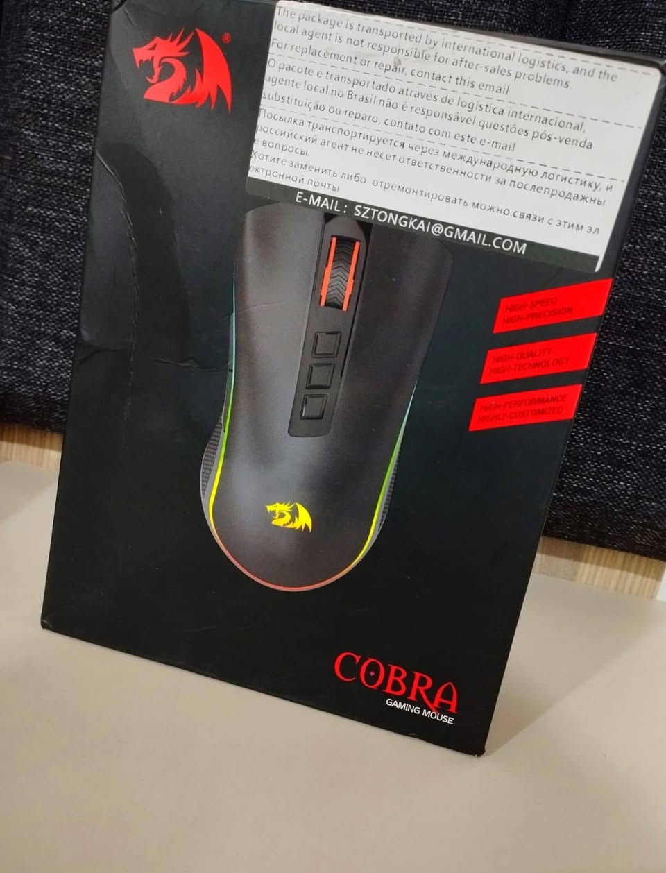 سلام عليكم 
ماوس A91 لايت سترايك السعر ٣٥
ماوس ريد دراكون كوبرا السعر ٢٥
ماوس اتاك شارك X11 ابيض السعر ٢٥
هيدسيت فيفاين H9 السعر ٣٠


**إذا كنت صاحب هذا الإعلان وتريد حذفه لأي سبب، رجاءا أرسل رسالة إلى الدعم الفني**