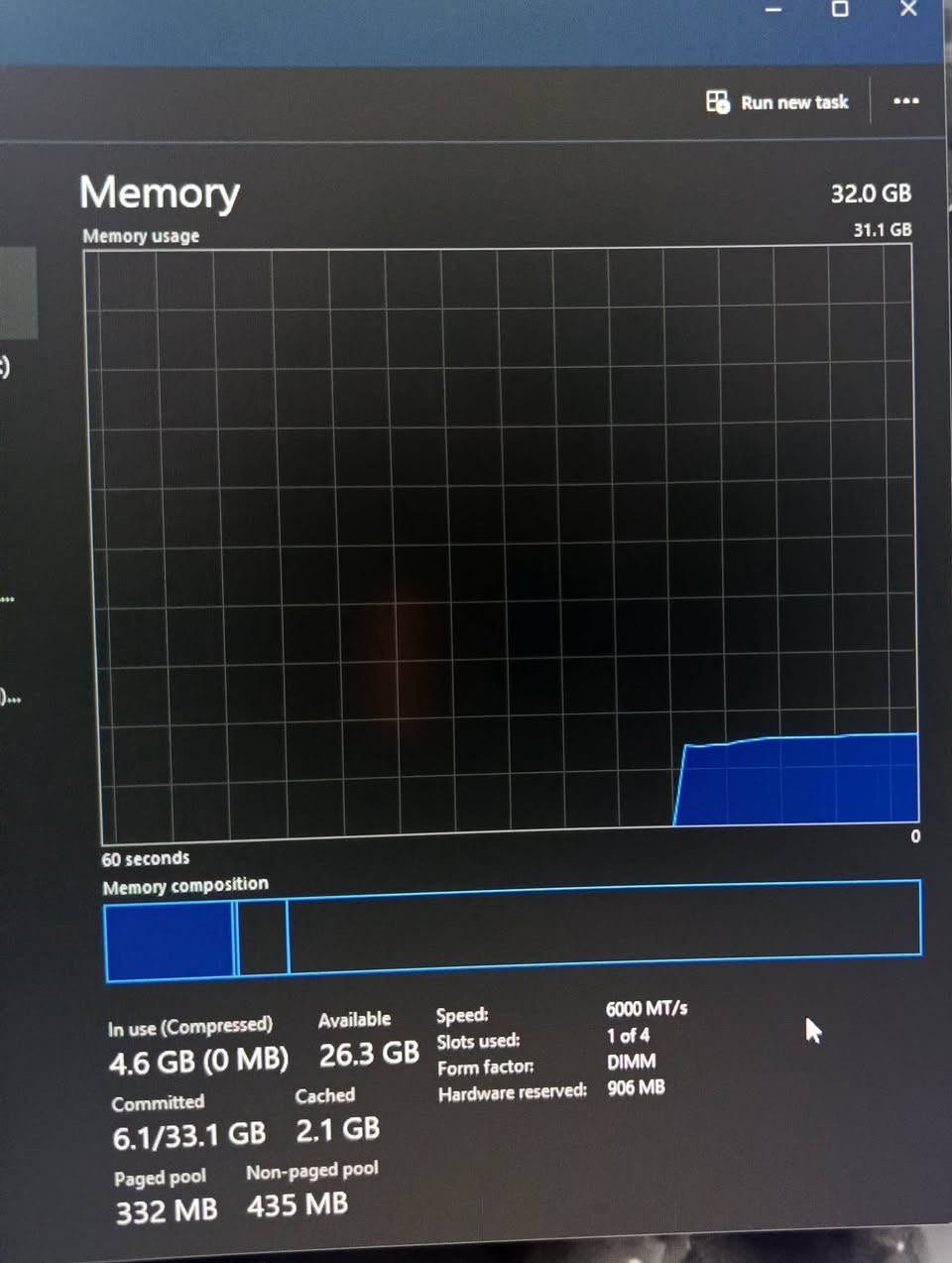 DDR5 32GB
التردد 5600 لكن يجي xmp - expo تلقائي مفعل ويشتغل علا تردد 6000 مثل ما موضح بالصور

250 الف 
توصيل متوفر


**إذا كنت صاحب هذا الإعلان وتريد حذفه لأي سبب، رجاءا أرسل رسالة إلى الدعم الفني**