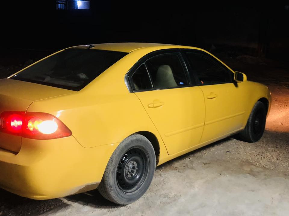 السلام عليكم للبيع اوبتما موديل 2008وارد امريكي حادثه جاملغ خلفي محرك 2400 غاز بانزين رقم بغداد انكليزي تحويل مباشر مصفره هيئه وغرامات سياره جديده مال جناي معايزه كلشي مكان السياره بابل رقم الهاتف *********** 
السعر 90 وبيه مجال
