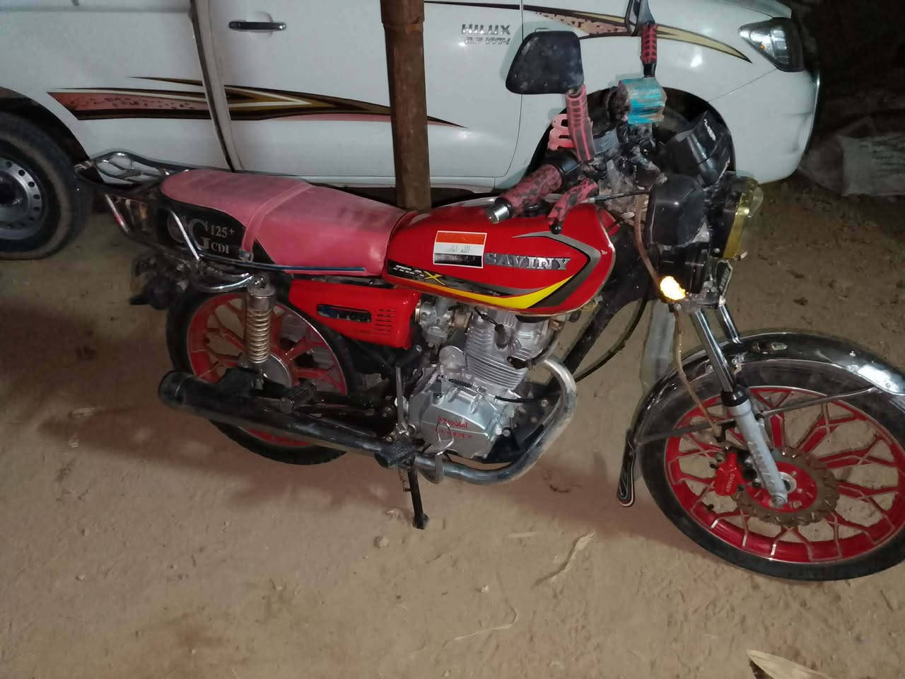 السلام عليكم ماطور سافين موديل 23 محرك مامفتوح محرك 200 باب وال وزن ثقيل شرط كلشي شقل السعر 525وبي مجال وراوس شعندك ربعه كير خمسه كير ريد نضيف‏‪***********‬‏رقمي ودز صور بل تعليق
