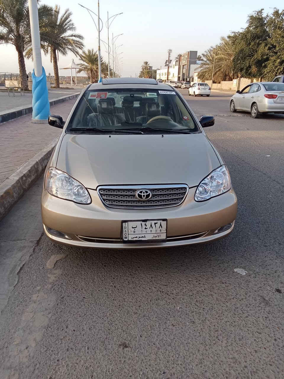 سلام عليكم كورلا 2008 كير محرك كفاله صدر جديد تايرات جديد تبريد شغال
سعر 88 
الانبار فلوجه 

***********
