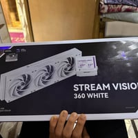 Stream Vision 360 • راديتر 360مم • شاشة LCD 3.5بوصة