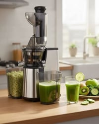 جديدنا من شركه سيلفر كوك  عصاره فواكه  البطيئه بتصميمها الانيق والفريد...