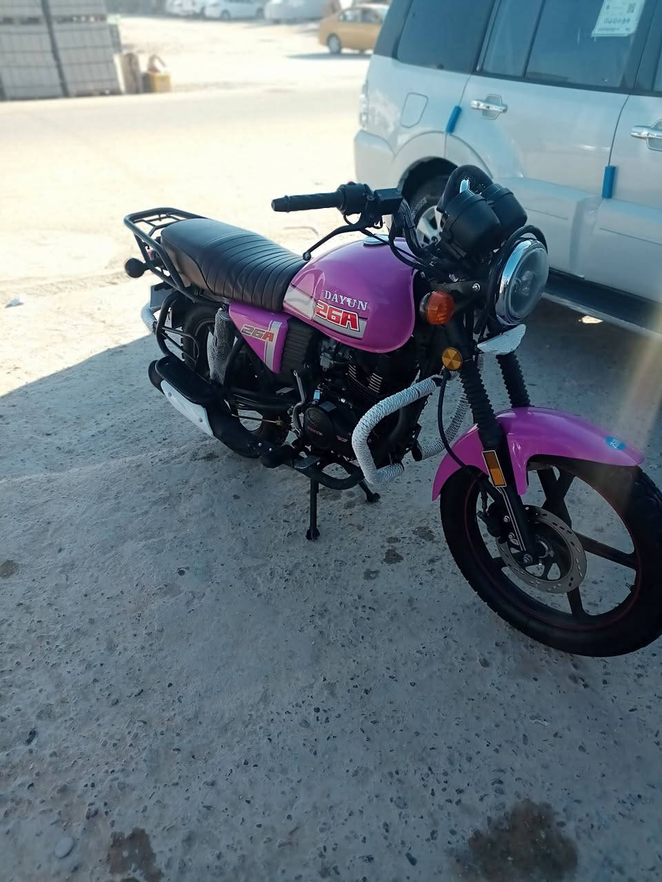 السلام عليكم دراجه دايون نفخ مكينه 200 2023رقم وسنويه نجف دراجه كامله مكمله مو شراي لا تراسلني اخيك متواجد فيس ومتواجد واتساب هذا رقمي ***********
