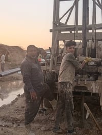حفارة آبار • دقّة بالمواعيد • ابوغزوان